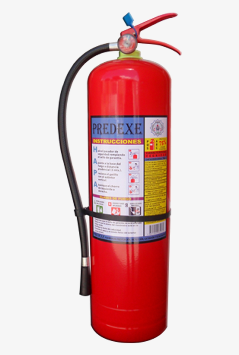 Extintor De Polvo Químico Seco, transparent png #6941084