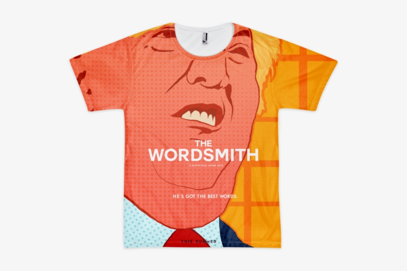 The Wordsmith All Over T Shirt, transparent png #6942711