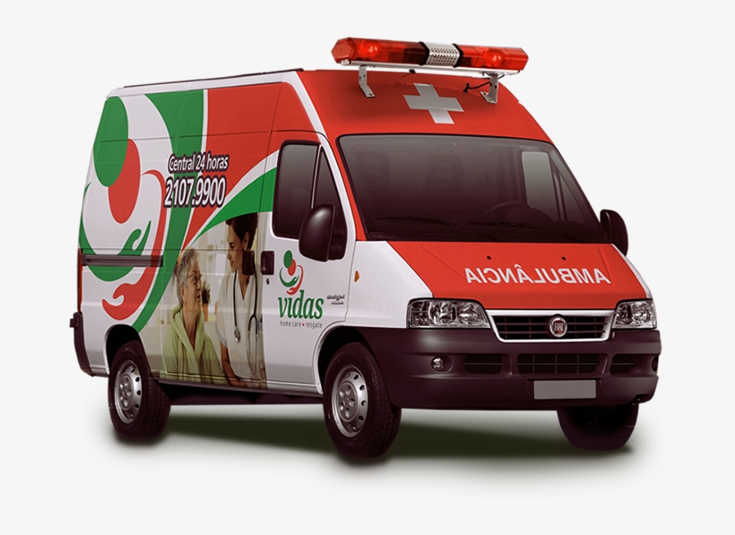 Contamos Com Uma Frota De Ambulâncias Novas E Totalmente, transparent png #6943472