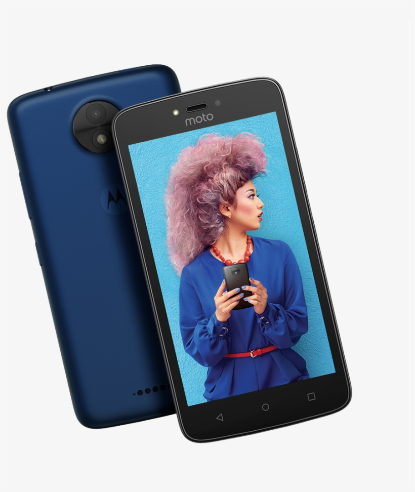 01 Home Banner Motorola Moto C Azul, transparent png #6945677