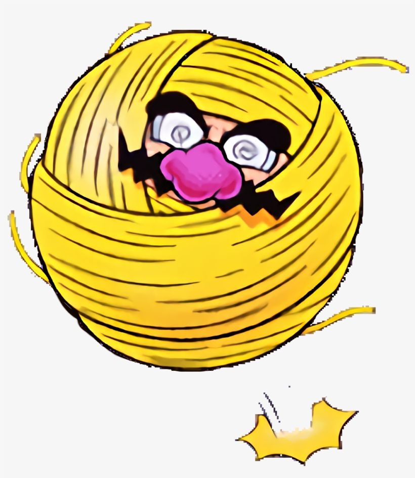 Ball O' String Wario Wl3, transparent png #6946744