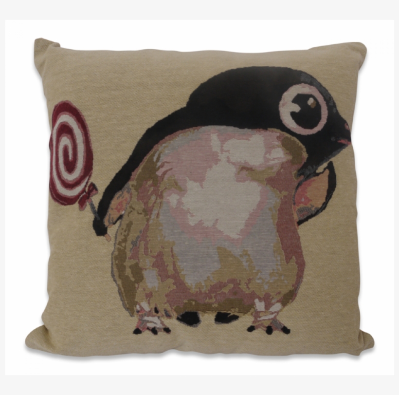 Animal Tapestry Baby Penguin 18in X 18in Cushion Cover, transparent png #6948359