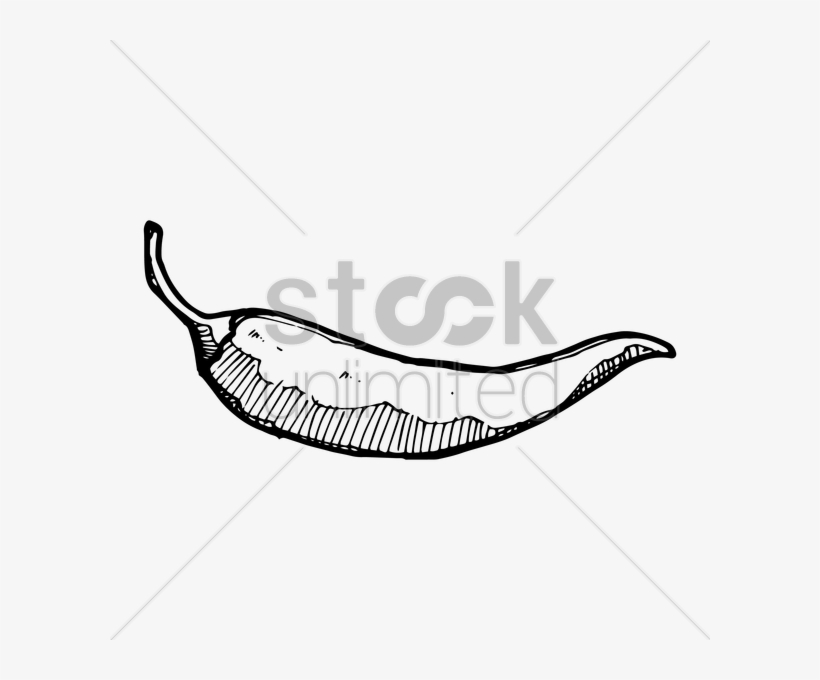 Chili Drawing At Getdrawings, transparent png #6948875