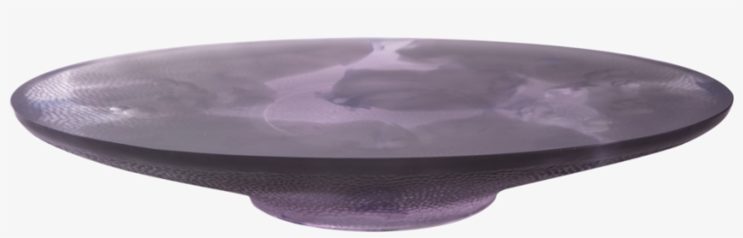 Large Grey & Purple Fantasy Garden Oval Bowl, transparent png #6949754