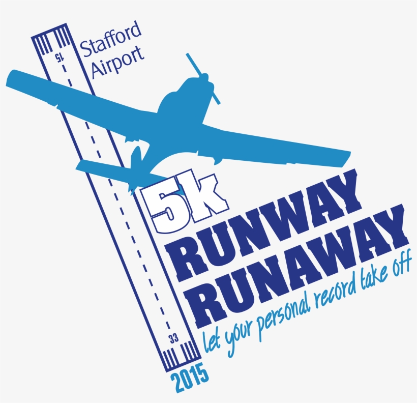 Stafford Airport Runway Runaway 5k Race, transparent png #6950004