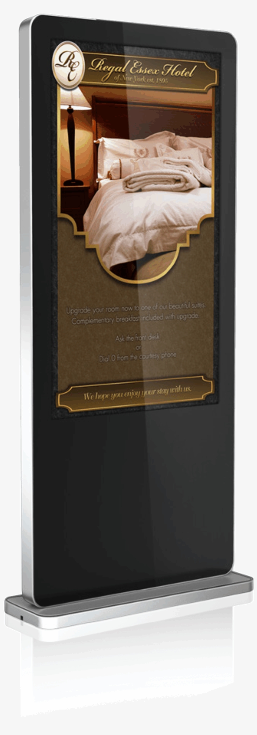 Digital Signage Stand Alone Screen, transparent png #6950197