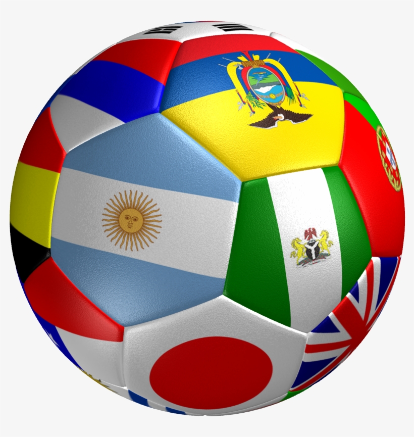 Soccer Ball Flag 3d Model Max Obj Mtl 3ds Fbx 3, transparent png #6951978