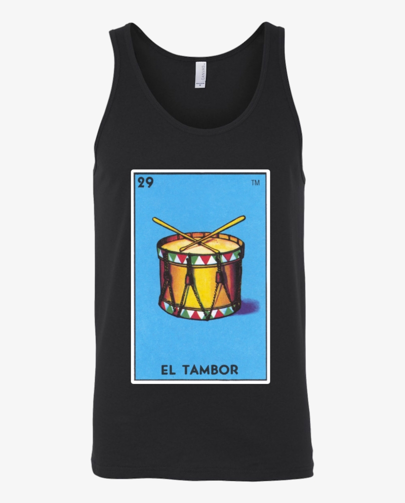 El Tambor Unisex Tank Top, transparent png #6953568