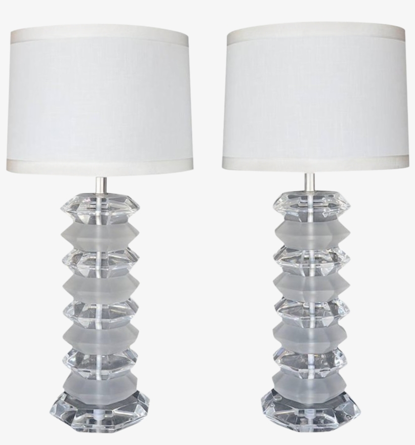 Gorgeous Acrylic Table Lamp With Viyet Designer Furniture, transparent png #6955249