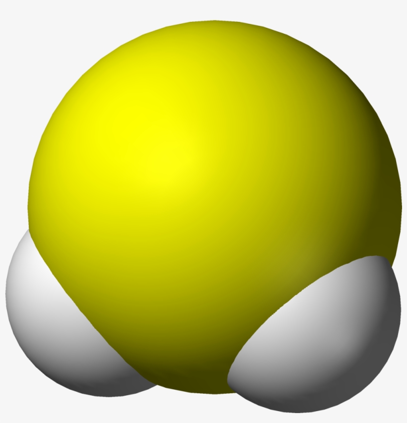 Hydrogen Sulfide 3d Vdw, transparent png #6957507