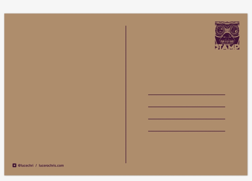 Image Of 4 Eyes Postcard, transparent png #6957802