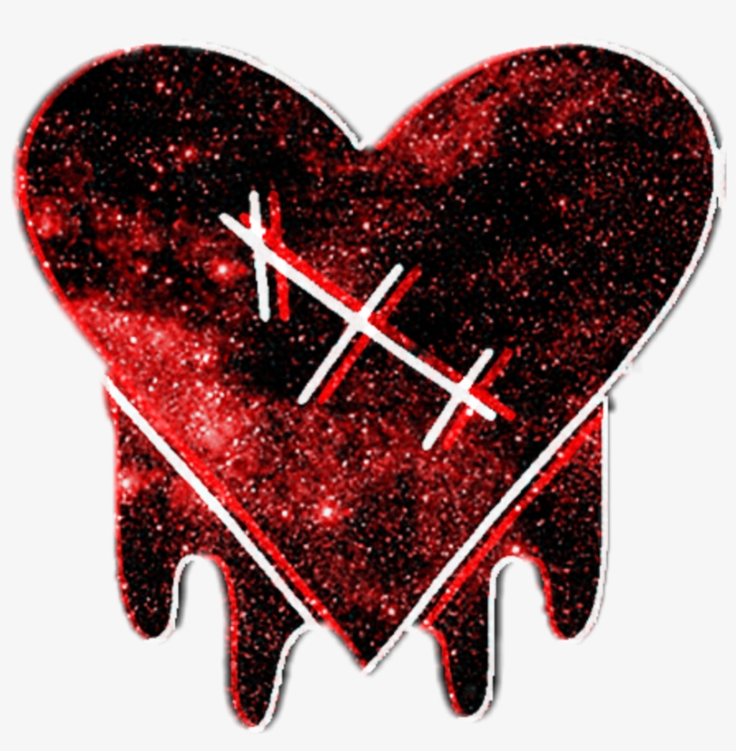 Dark Heart Soul Driping Freetoedit, transparent png #6957808