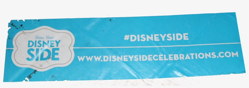 Disney Side Banner, transparent png #6959567
