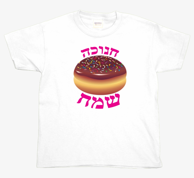 Happy Hanukkah Donut Tee, transparent png #6961639