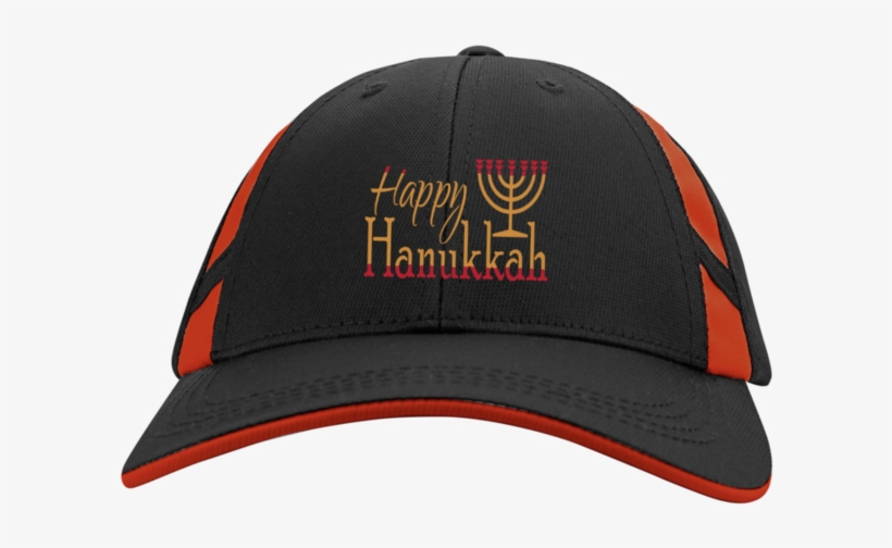 Happy Hanukkah Dry Zone Mesh Inset Cap, transparent png #6961693