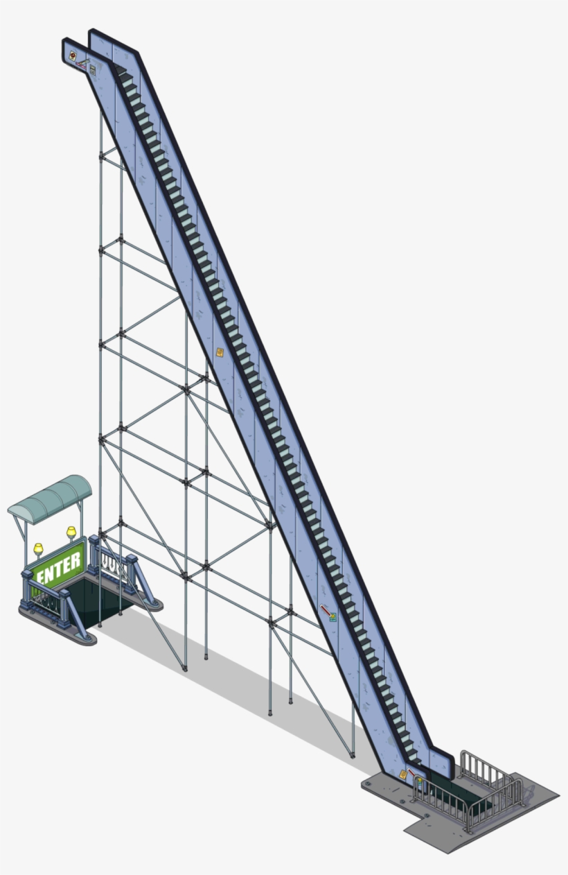 Escalator To Nowhere Tapped Out, transparent png #6961741