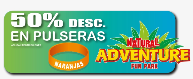 50% De Descuento En Pulsera Naranja Aplican Restricciones, transparent png #6964182