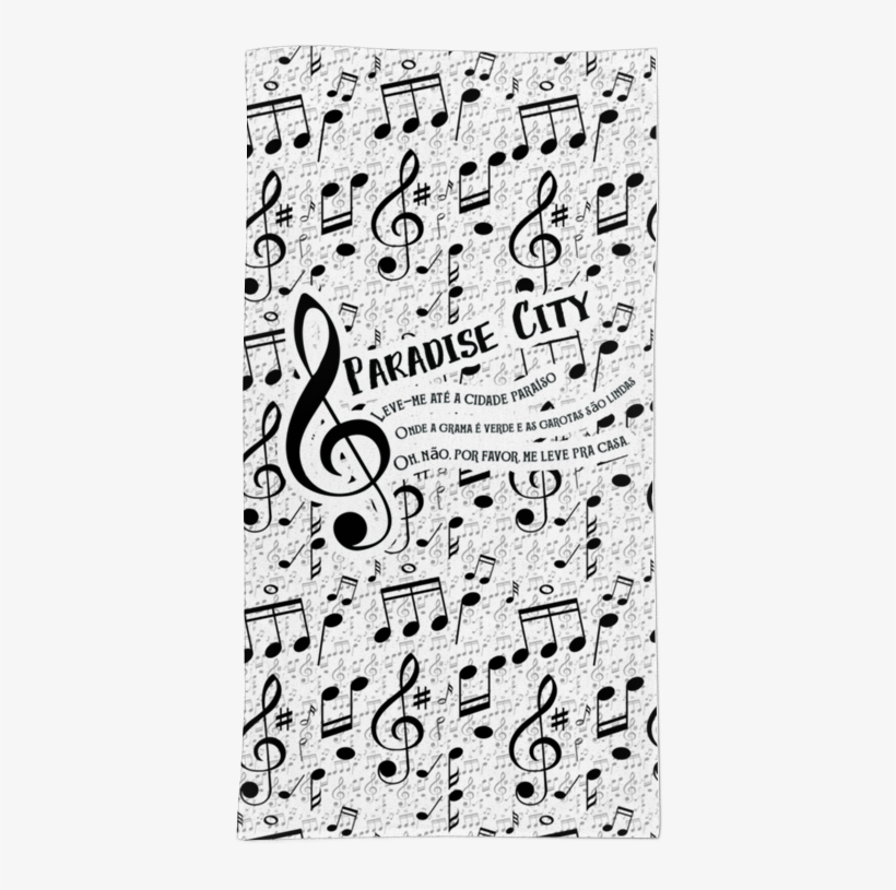 Toalha Paradise City De By Munizna, transparent png #6965682