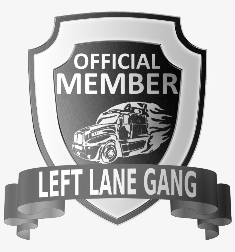 Left Lane Gang Decal For Skinners, transparent png #6968058