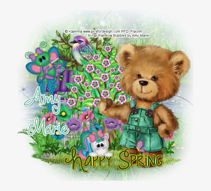 An Adorable New Ptu Scrap Rainbow Bubbles By Amy Marie, transparent png #6968063