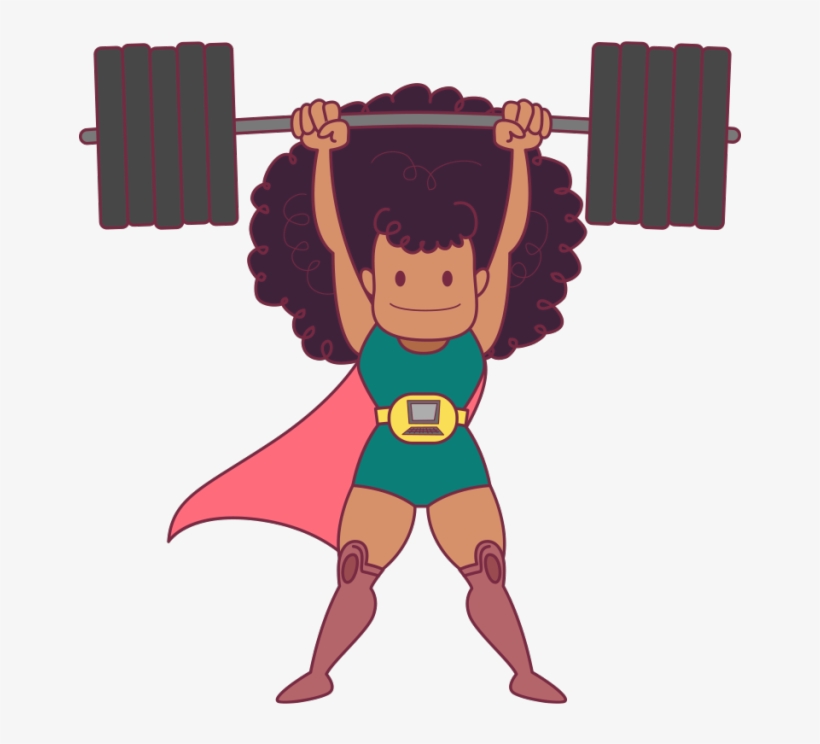 Strongwoman, transparent png #6968230