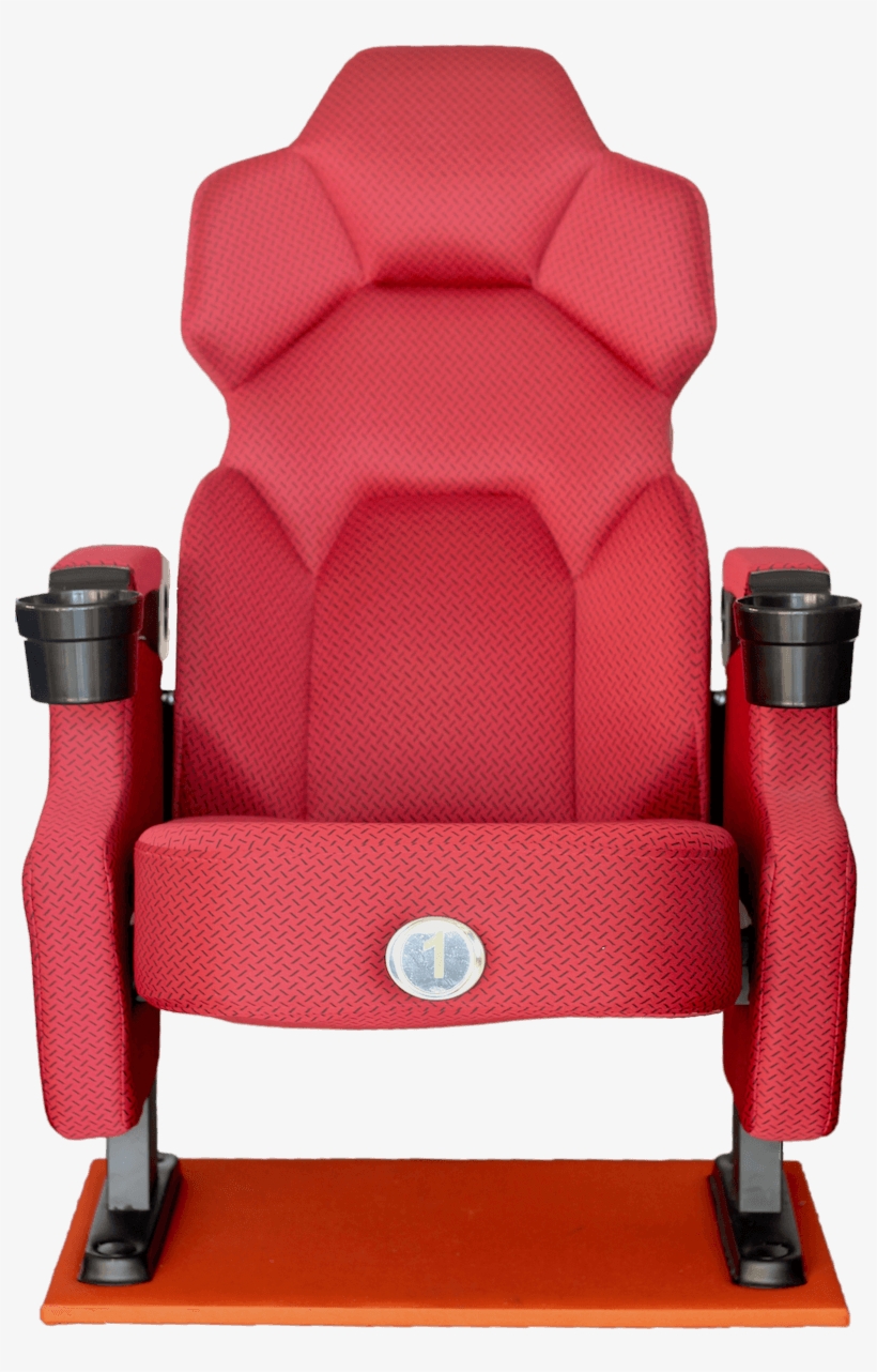 Mat Red Cinema Seat19, transparent png #6971410