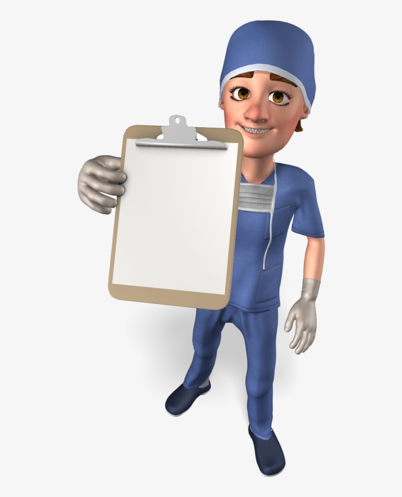 Clipboard Male Nurse Custom 20731, transparent png #6972759