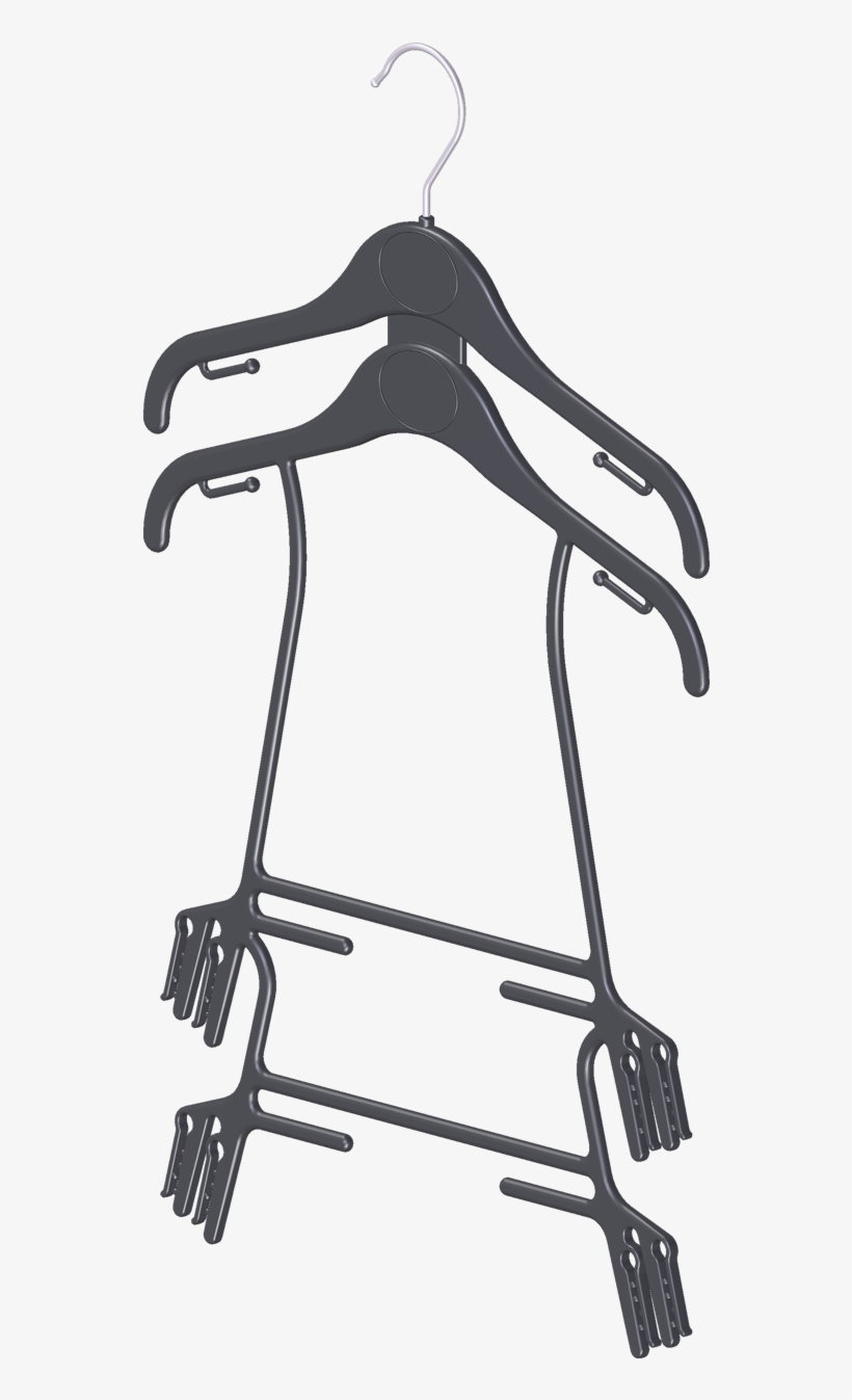 Bft1300 Double Frame Hanger 26cm, 30cm, 36cm, 41cm, transparent png #6973716