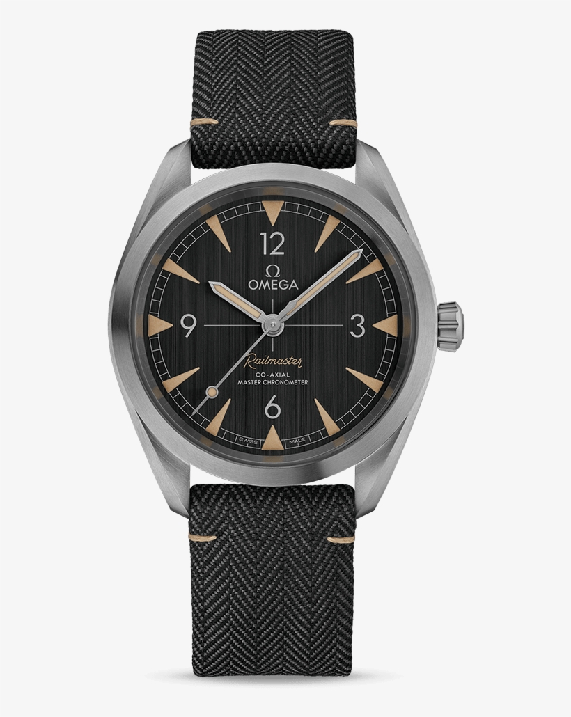 Railmaster Omega Co-axial Master Chronometer 40 Mm, transparent png #6973819