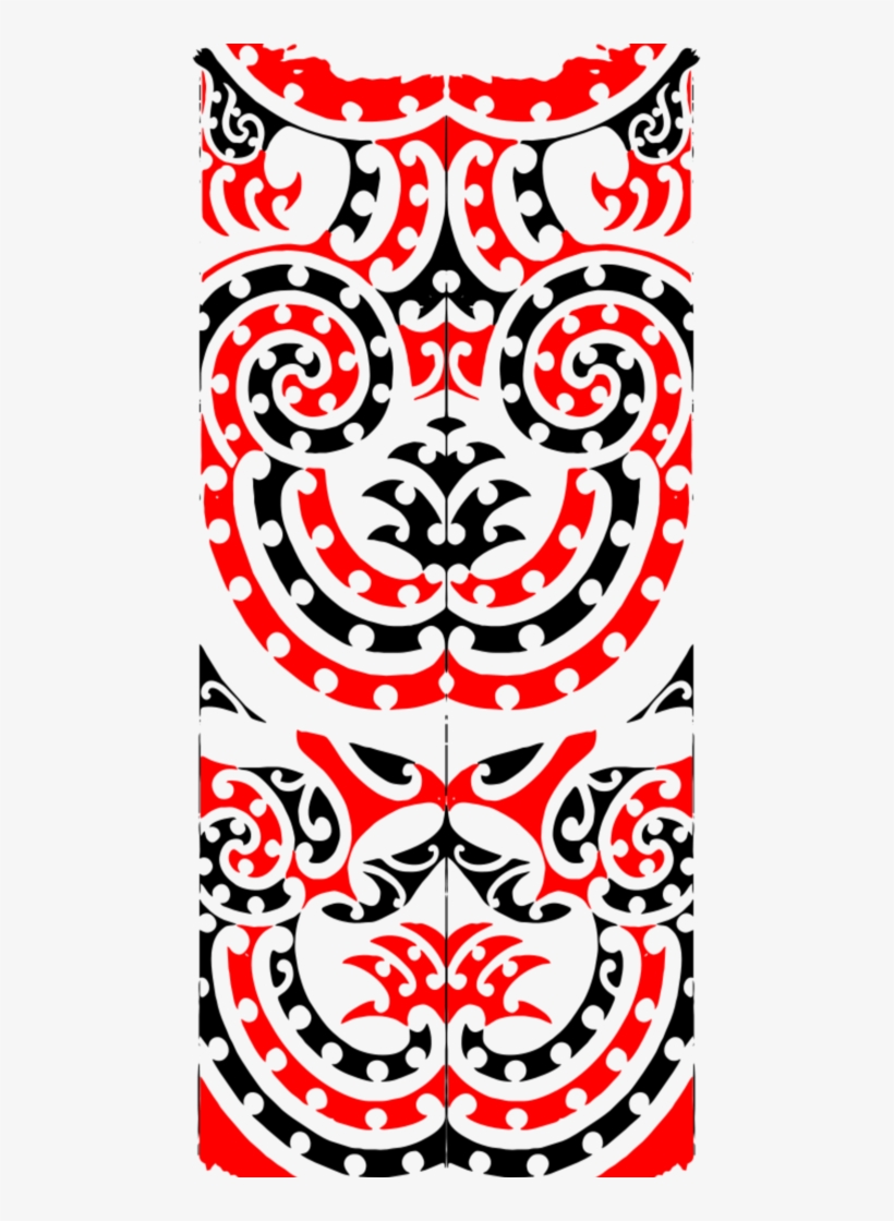 Maori Tribal Art Women's Printed Leggings, transparent png #6974112