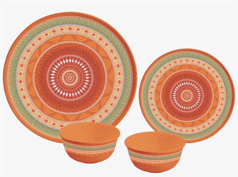 18 Pc Rnd Persian Terra Cotta Matt Dinner Set, transparent png #6974488