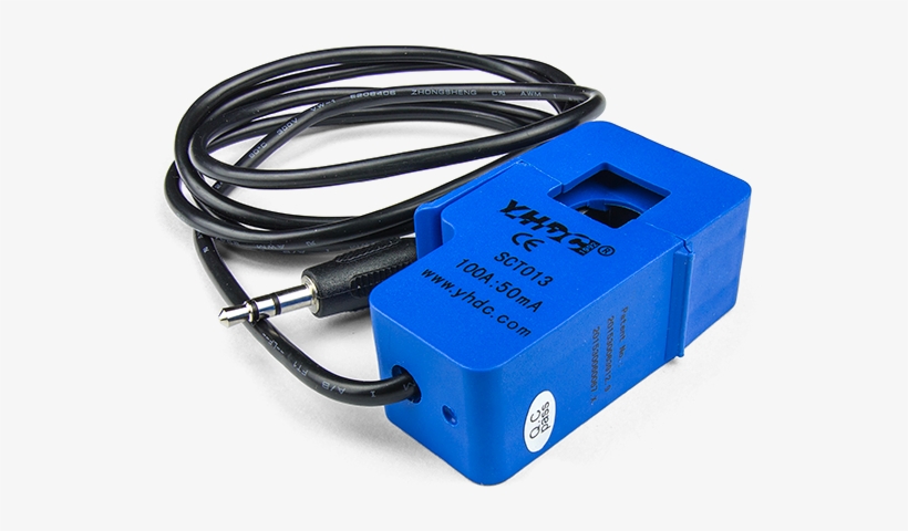 Sensor De Corrente Não Invasivo 100a Sct-013, transparent png #6975112