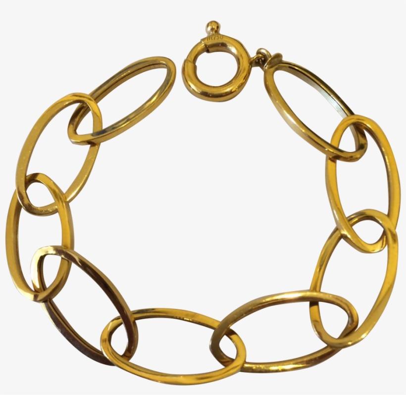 Corrente - Pulseira - Ouro 18k, transparent png #6975261