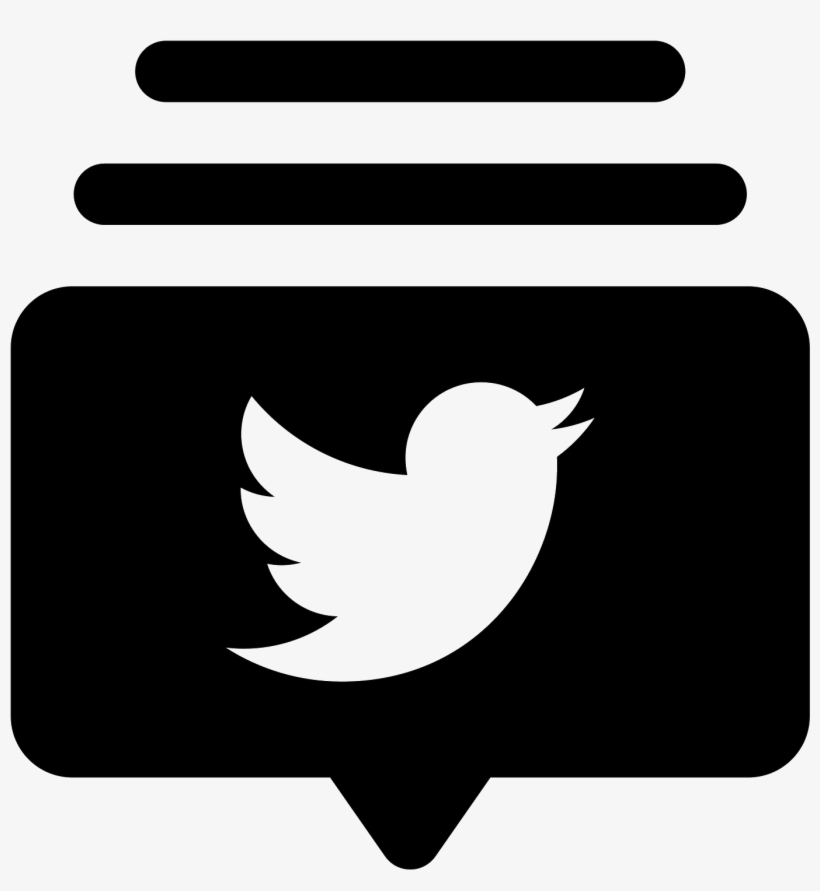 Corrente De Tweets Icon, transparent png #6975603
