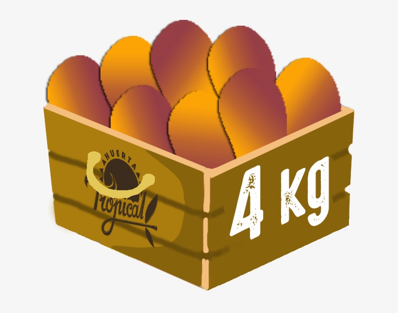 4kg De Peso Caja De Cuatro Kilogramos De Mangos, transparent png #6976110