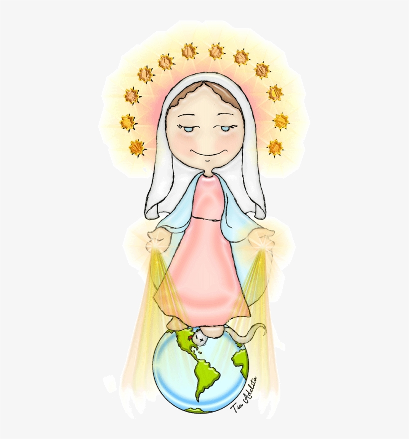 Resultado De Imagem Para Nsra Das Graças Com Os Raios, transparent png #6978068