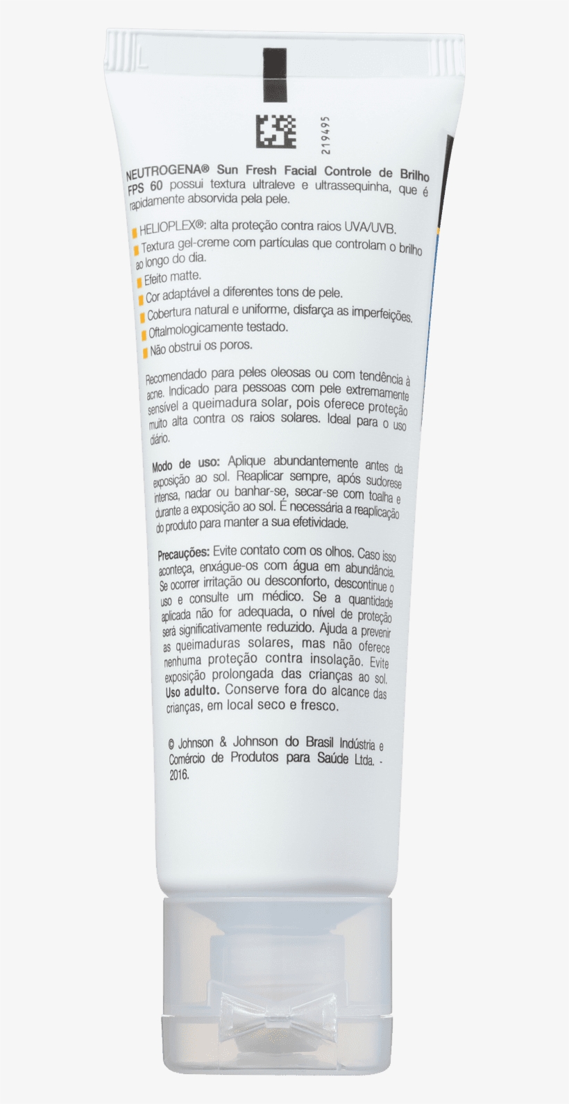 Neutrogena Sun Fresh Controle De Brilho Fps, transparent png #6978538