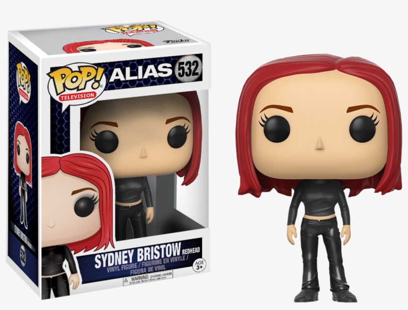 Sydney Bristow Redhead Funko Pop Vinyl Figure, transparent png #6981581