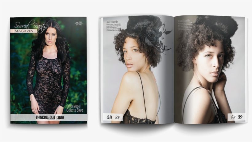 Surreal Beauty Magazine Thinking Out Loud Render1, transparent png #6981712