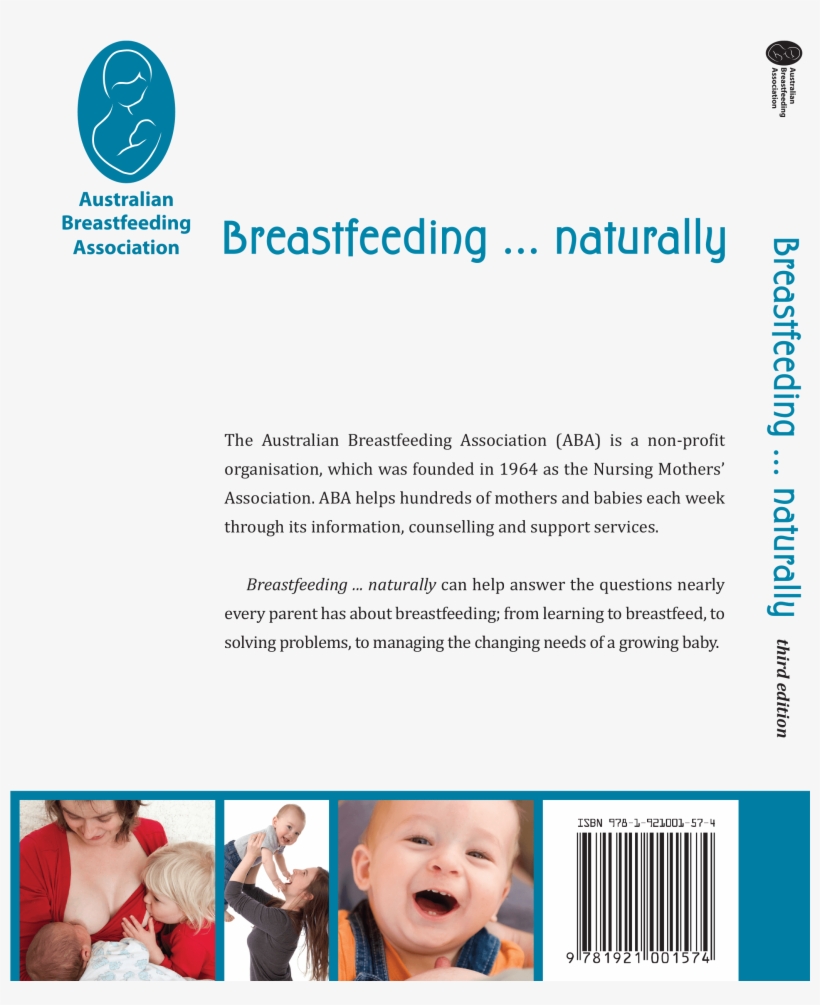 Breastfeeding Naturally Back Cover, transparent png #6981872