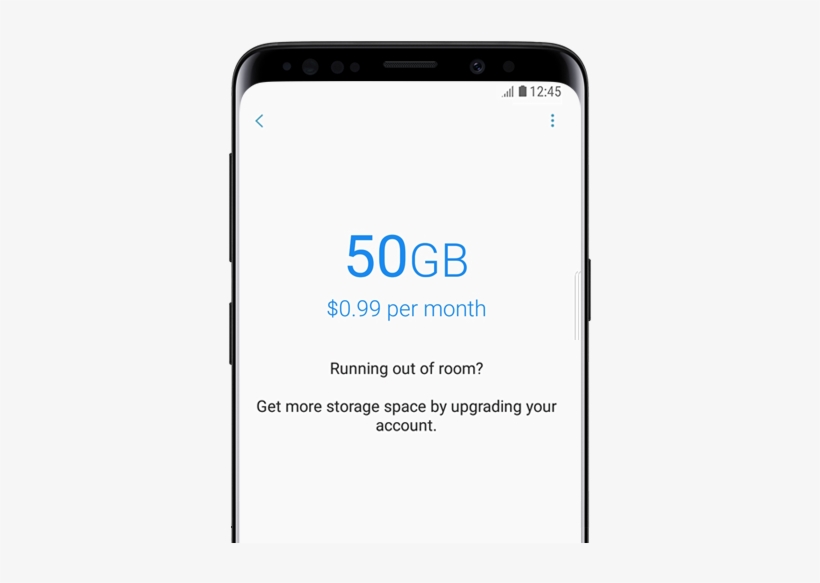 Galaxy S9 Midnight Black With 50gb Storage Plan Settings, transparent png #6982517