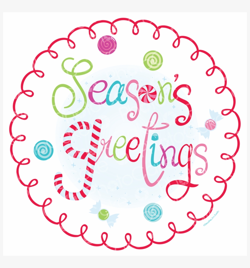 Sweet Christmas Season's Greetings, transparent png #6982709