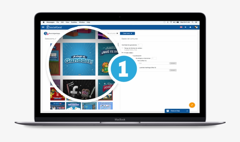 1 Select The Post With All Of The Interactions, transparent png #6984209