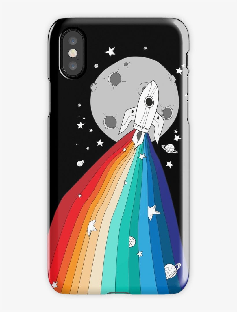 Pride Rocket Iphone X Snap Case Fundos, Estampas, Foguete, transparent png #6985698