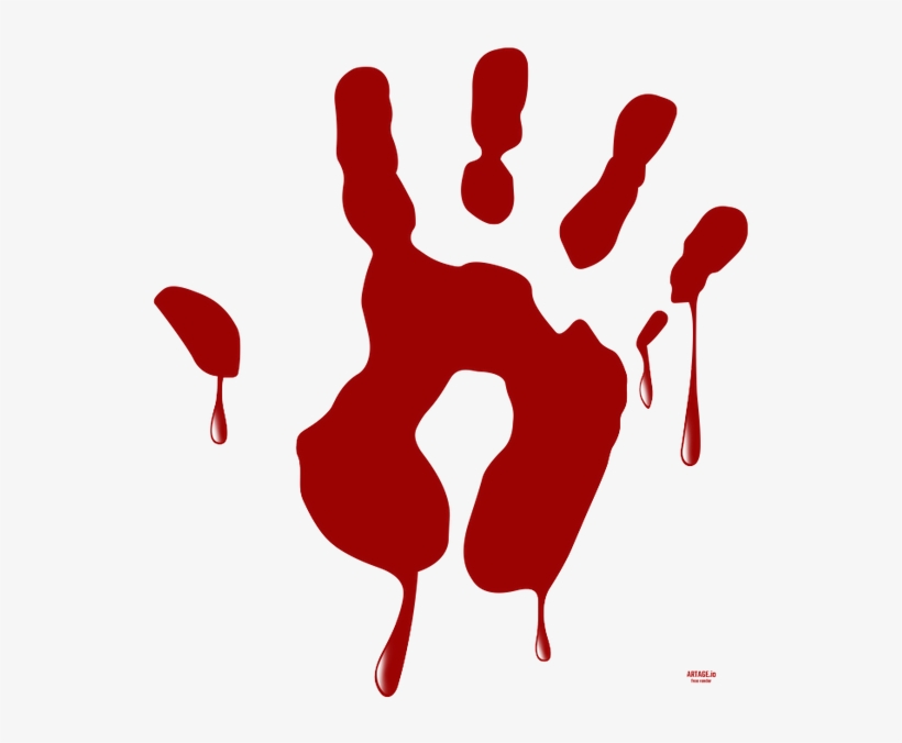 Кровь Png, Отпечаток Ладони, Png Blood, transparent png #6989379
