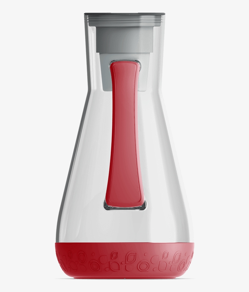 64 Oz Pitcher Red With Filter, transparent png #6989886