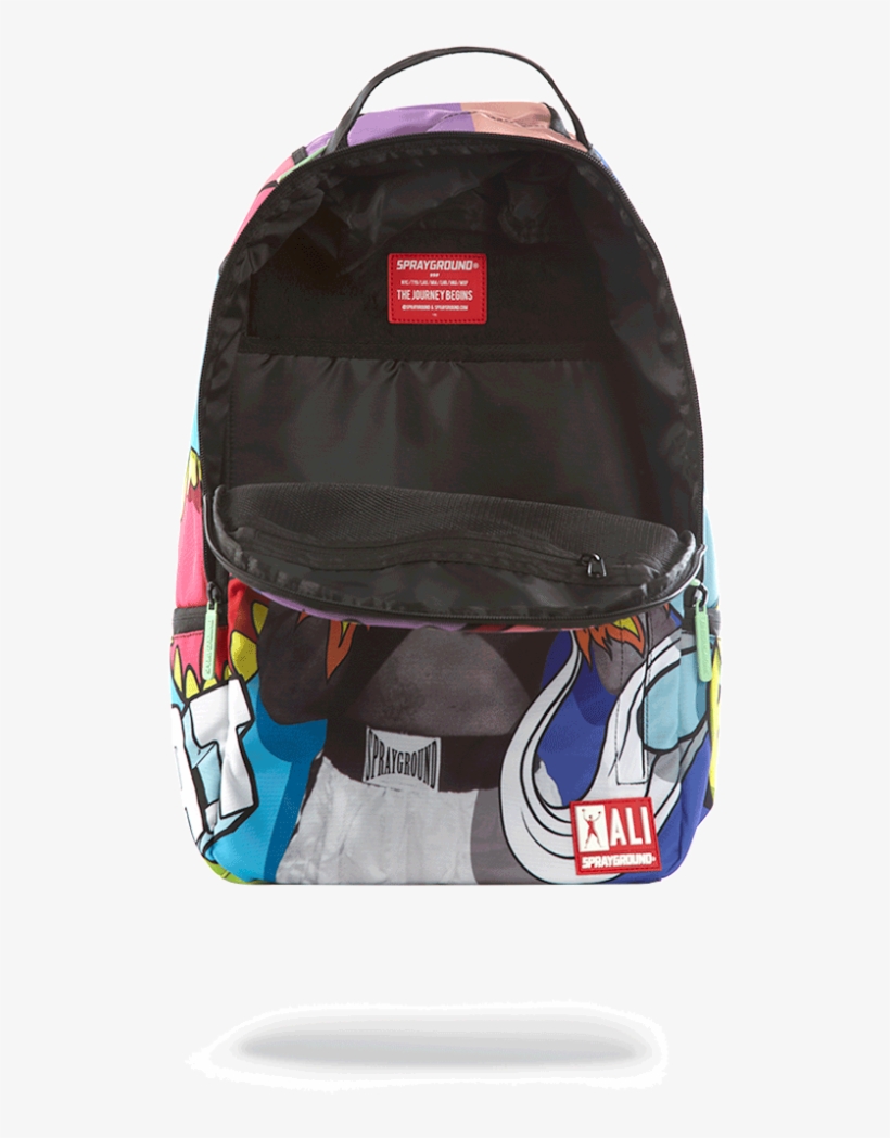 Sprayground Muhammad Ali Dream Backpack, transparent png #6991008