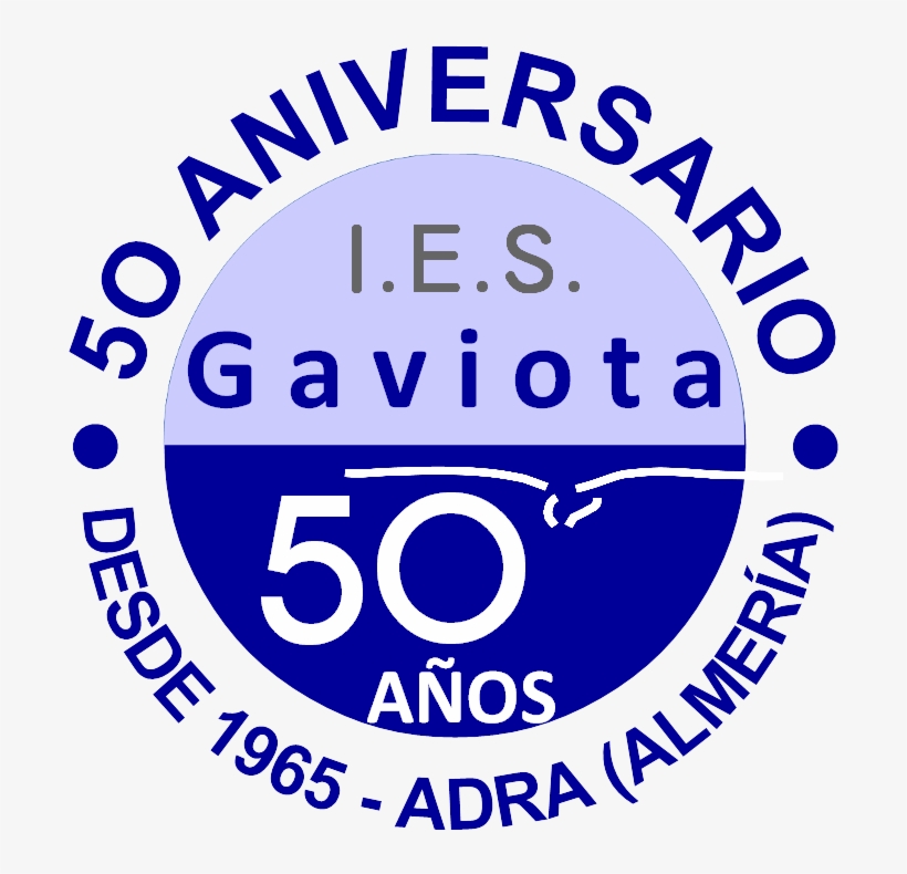 Este Curso El Ies Gaviota Celebra Su 50º Aniversario,, transparent png #6991643