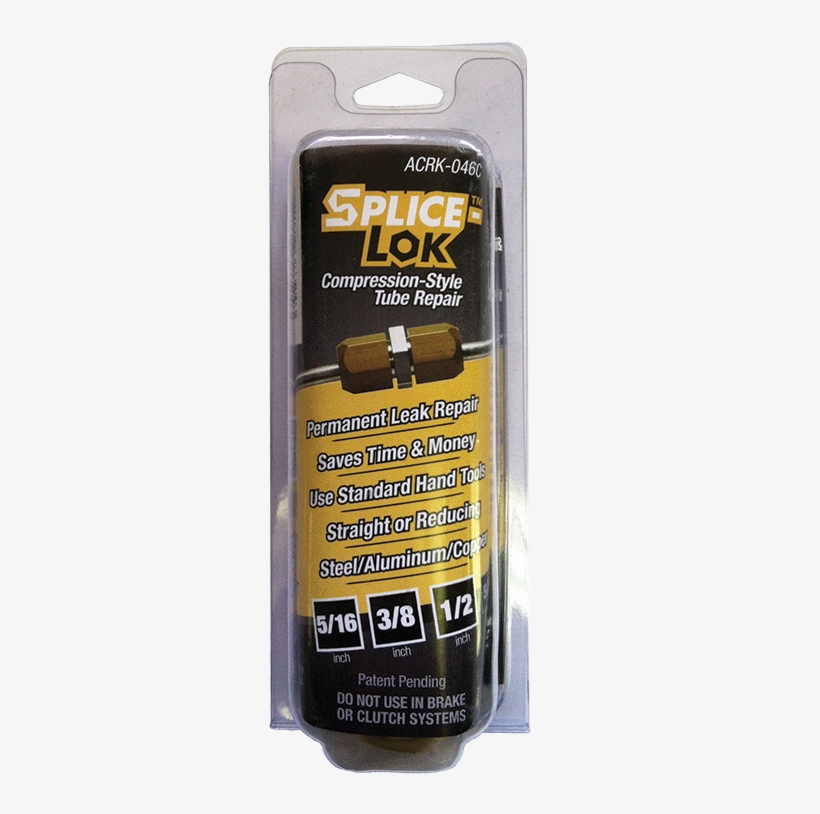 A/c Repair, Splice-lok®, Kit, 5/16, 3/8, & 1/2 Tube, transparent png #6992380