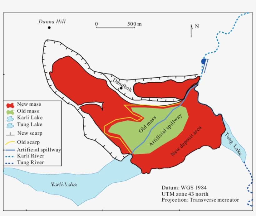 Picture Showing Hattian Bala Rock Avalanche From, transparent png #6992499